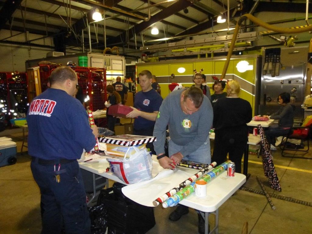 Fire Department Becomes Christmas Angels