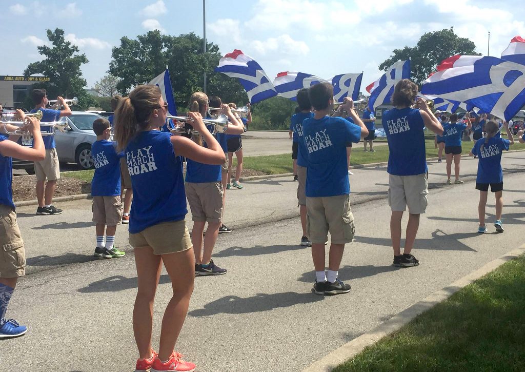 Hamilton Southeastern High School Royal Command and Guard Marching Band