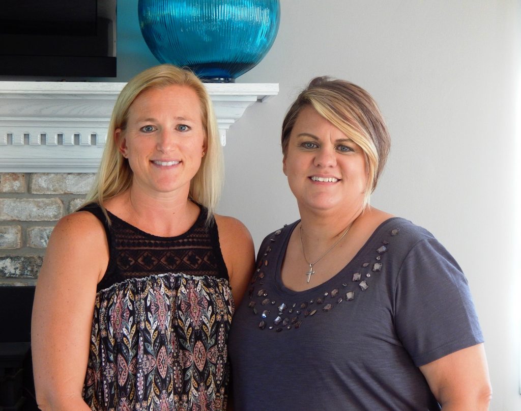 Gina Royer (left) and Miki Bolton (right) run Humble Hands, a local non-profit.