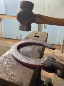 Horseshoeing
