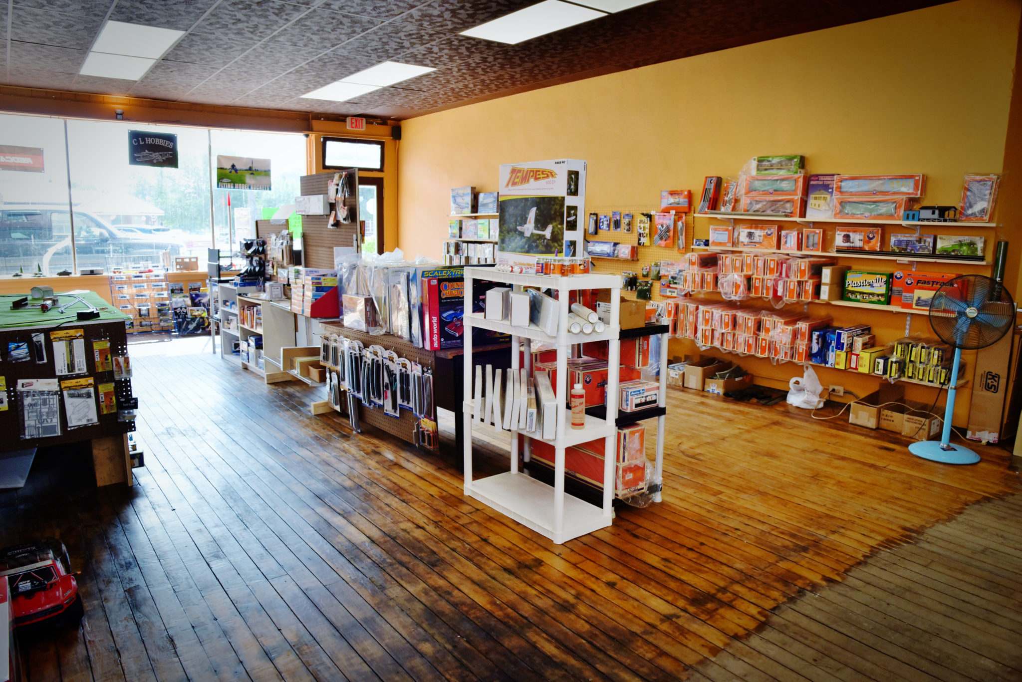 Hobby Shop Interior