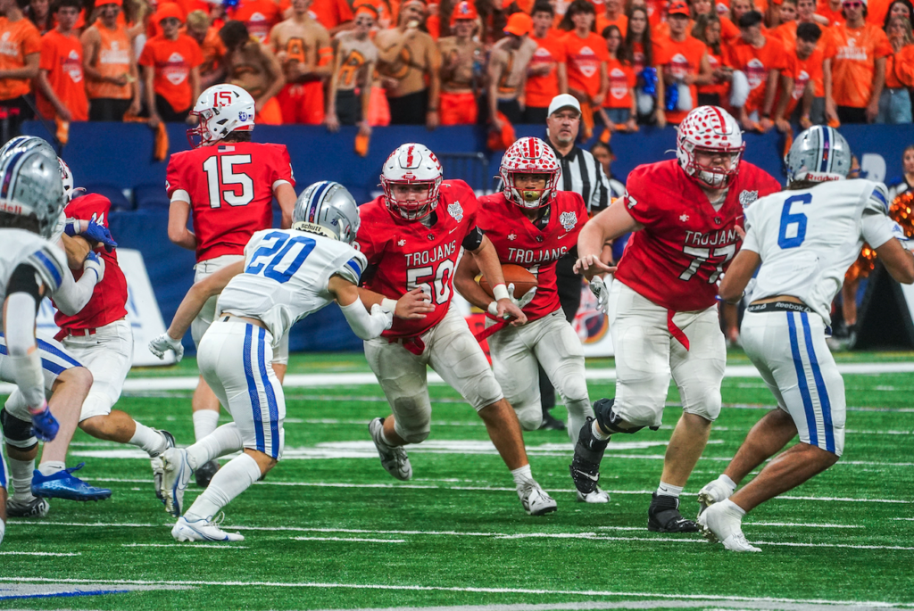 CGHS Football Brings Home Third Straight State Championship