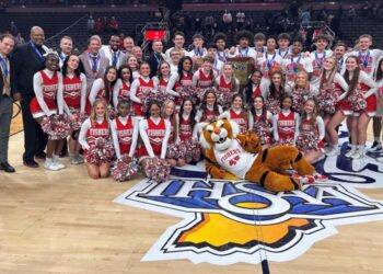 Fishers Powers Past Ben Davis for First State Boys Basketball Title