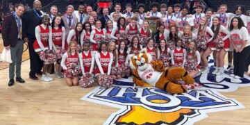 Fishers Powers Past Ben Davis for First State Boys Basketball Title