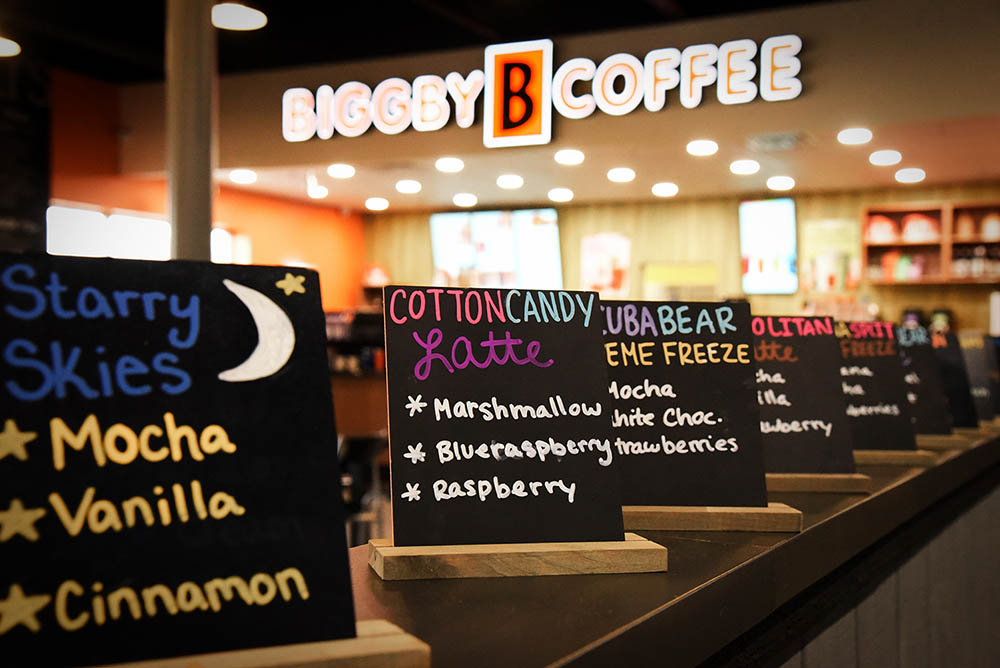 Biggby at Bailey’s in Bailey’s Discount Center located at 5900 South Range Road in North Judson