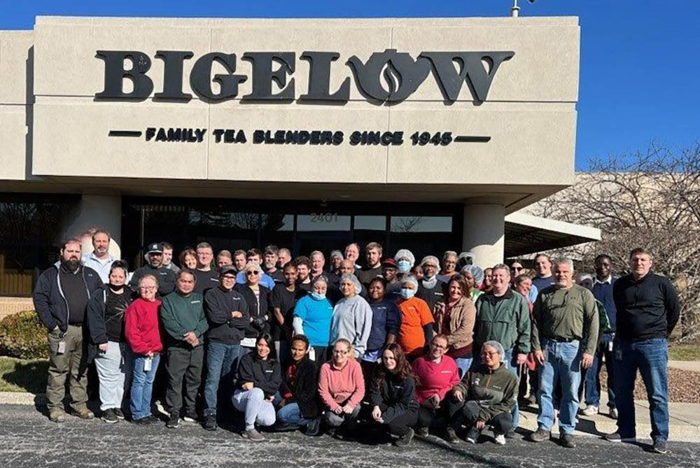 Bigelow Tea plant located near Jeffersontown. 