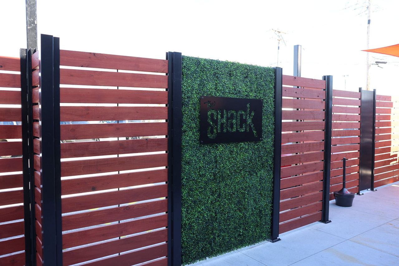 The Shack fence