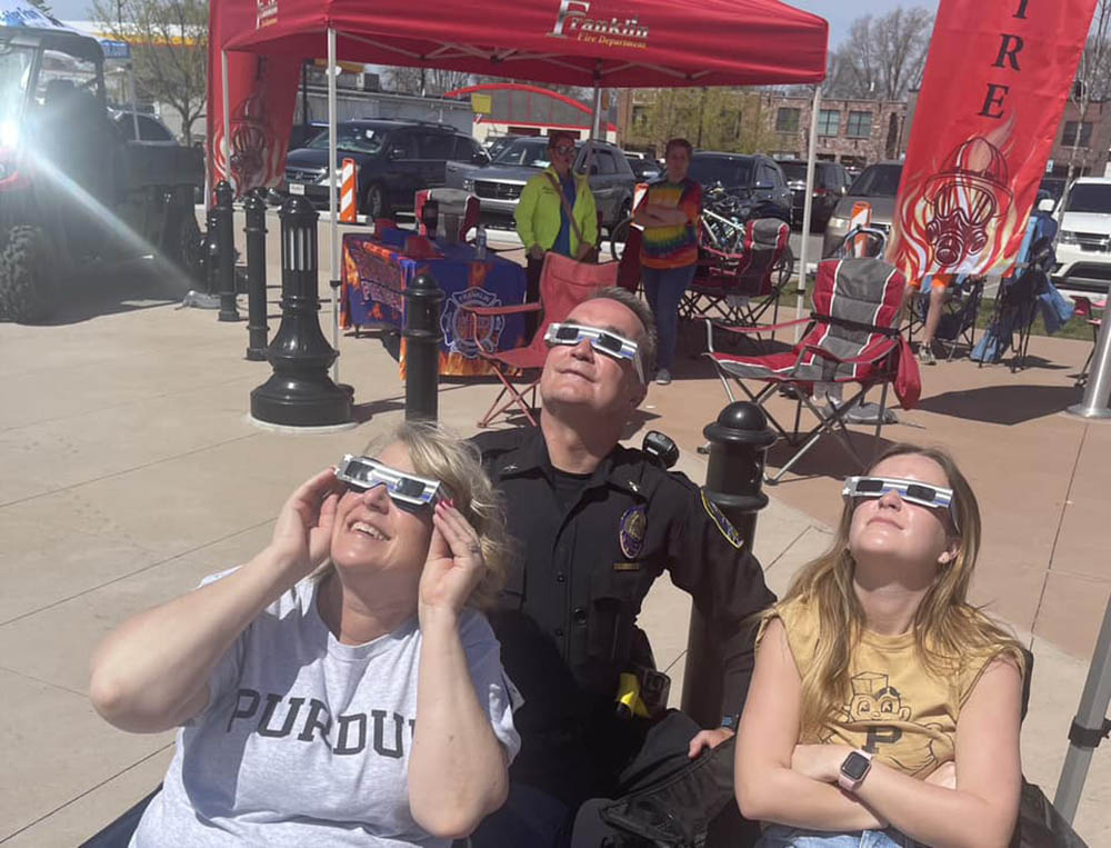 franklin indiana solar eclipse viewing party