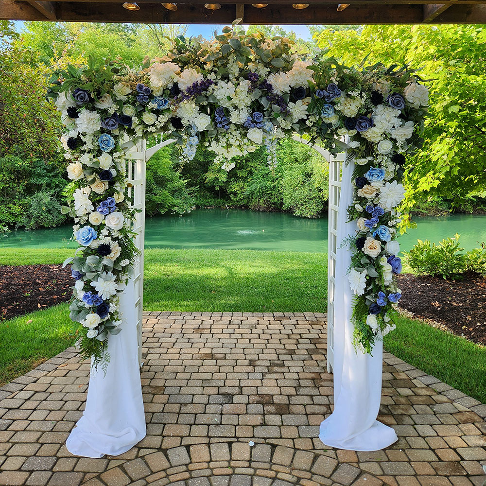 Wedding arch at Avon Gardens 