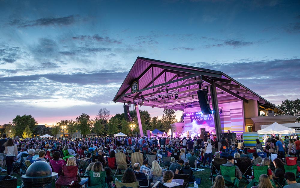 Nickel Plate District Ampitheater concert