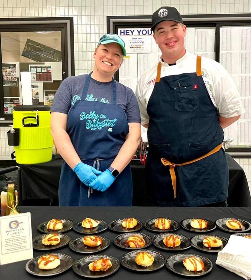 student chef team at carmel high school