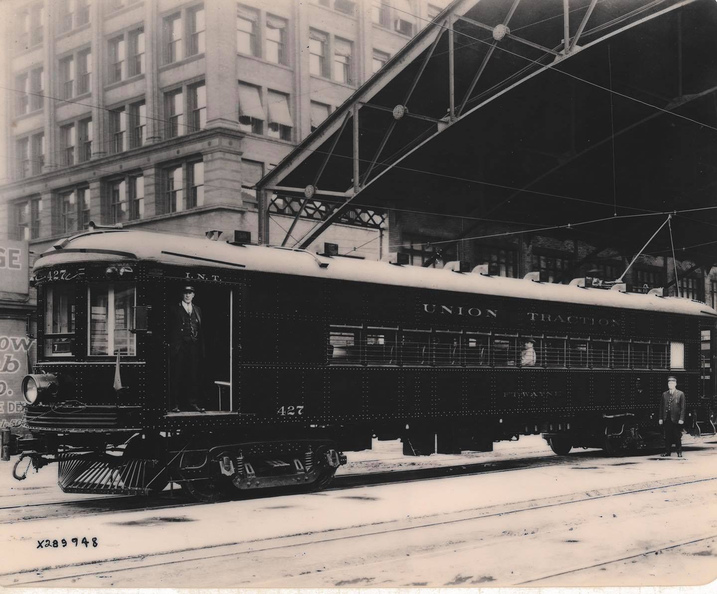 Historic photo of trolley car