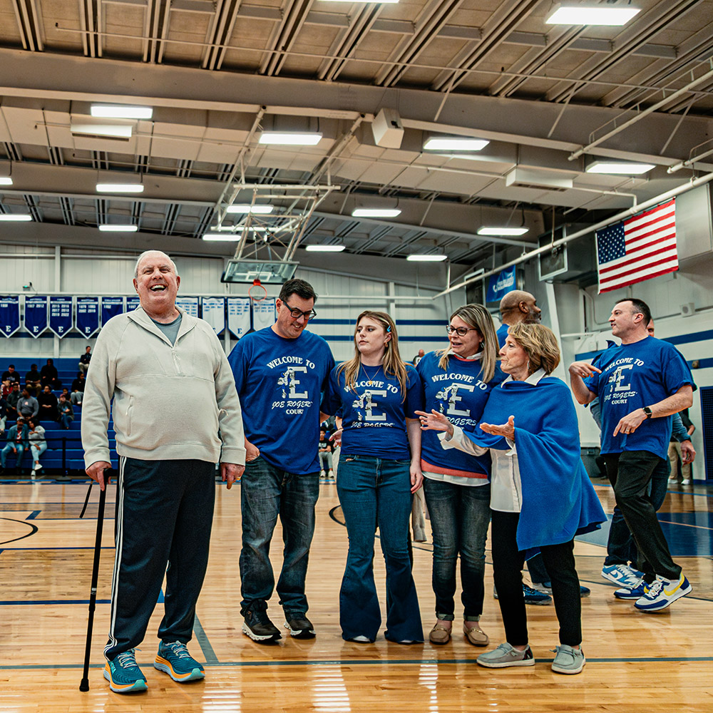 Former Eastern High Athletic Director Joe Rogers