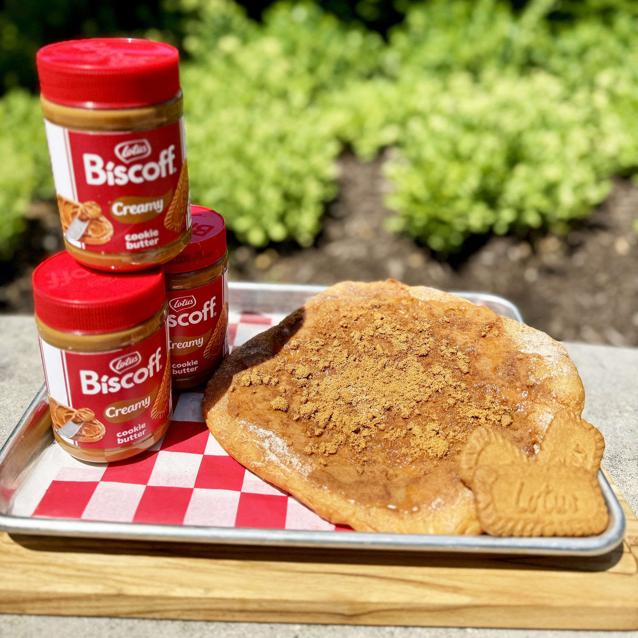 Cookie butter elephant ear