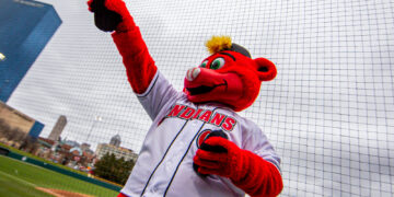 Indianapolis Indians mascot Rowdie