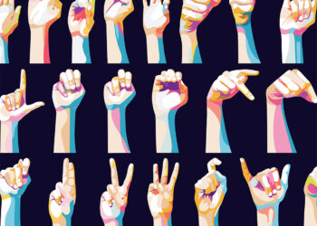 Sign language alphabet