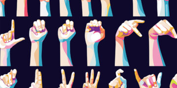 Sign language alphabet