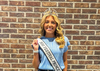 Racing Forward with 500 Festival Princess Holly DeLong