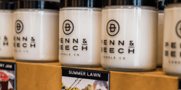 Penn & Beech Candle Co. Comes to Popular Bottleworks District