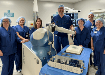 Central Indiana Orthopedics 1,000 robotic-assisted hip and knee replacement surgeries using Mako SmartRobotics