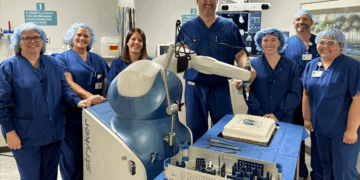 Central Indiana Orthopedics 1,000 robotic-assisted hip and knee replacement surgeries using Mako SmartRobotics