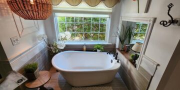 Remodel of a bathroom done by Bergstrom Home Improvement