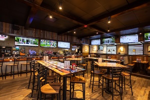 Inside bar at Aspen Creek Grill