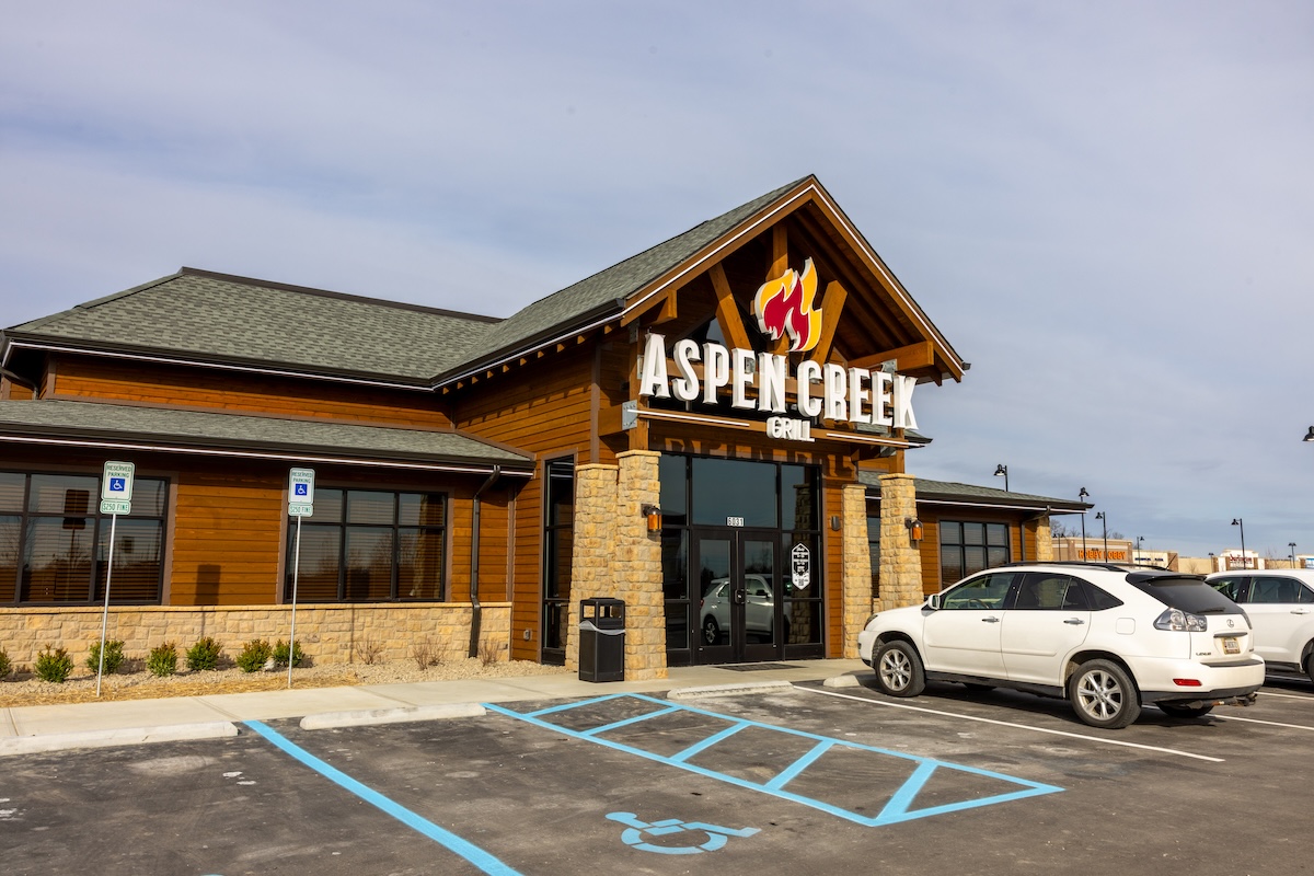 Outside of Aspen Creek Grill