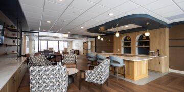 Senior living common area