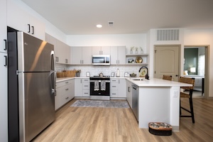 View of the kitchen at Promenade Trails