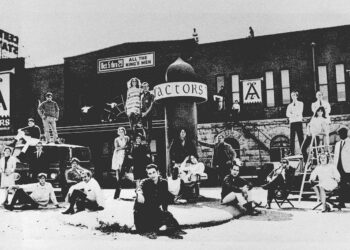 Actors Theatre Company outside train station