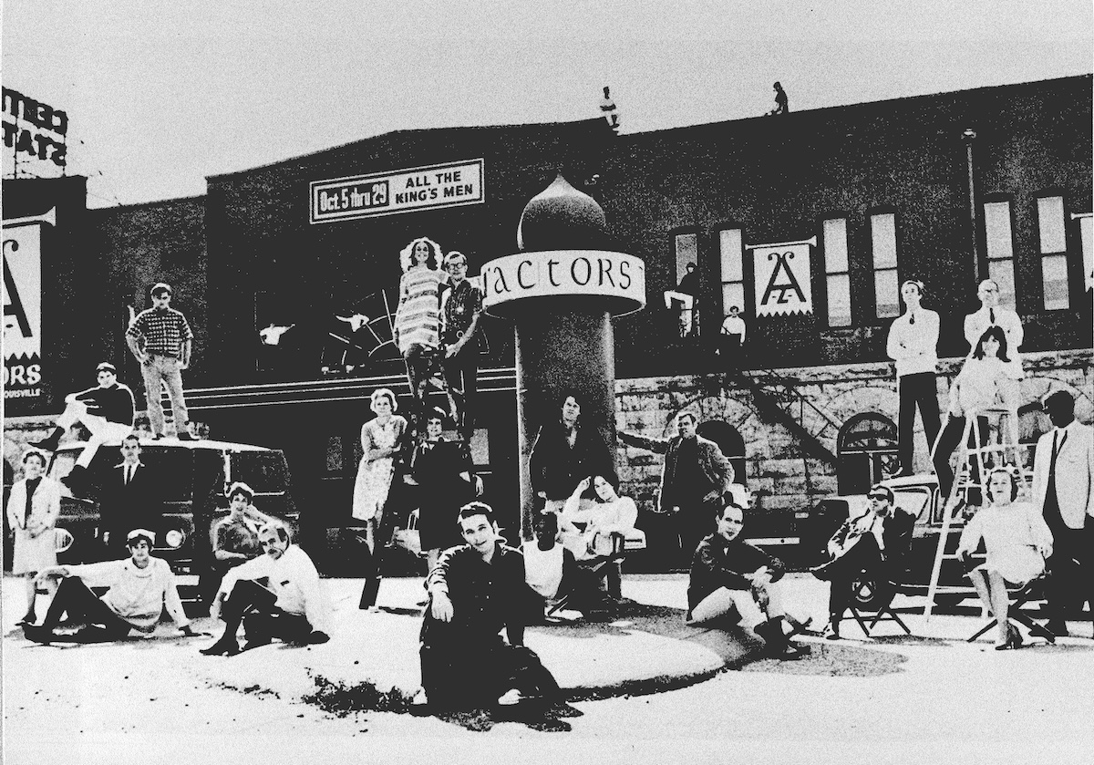 Actors Theatre Company outside train station