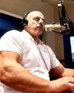 Brian Alvery during a podcast