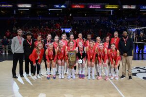 Plainfield High School girls volleyball team