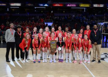 Plainfield High School girls volleyball team