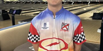 Haydin Smrekar at the bowling ally