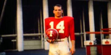Dave Kornowa Stands In Front Of The Rose Bowl In 1968