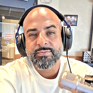 Jerry Lopez at the mic