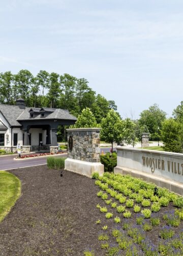 Front entrance for Hoosier Village