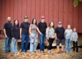 Danny & Jessica Shelton with their 7 children
