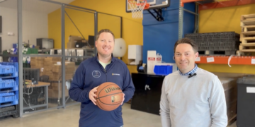 Nate Holmes and Chris Hawkins founded the Fortville-based Secure Tech, a national K-12 technology company.