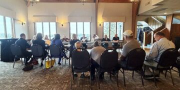 The Geist Reservoir Conservancy District Board of Directors held their second meeting at the Indianapolis Yacht Club on October 15, 2026. The next meeting is scheduled for January 15, 2027. (Photo Tom Britt)