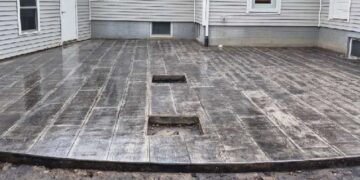 Pictured Rock Concrete Transforms Patios with Decorative Designs