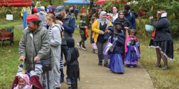 Halloween in Brown Park
