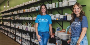 Two Friends Build Community Through Creativity at UPaint Pottery Studio